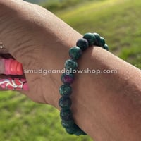 Image 4 of Epidote Zoisite Bracelet 