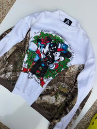 Image 5 of REWORKED MICKEY N MINNIE ANGEL CREWNECK (XXL)