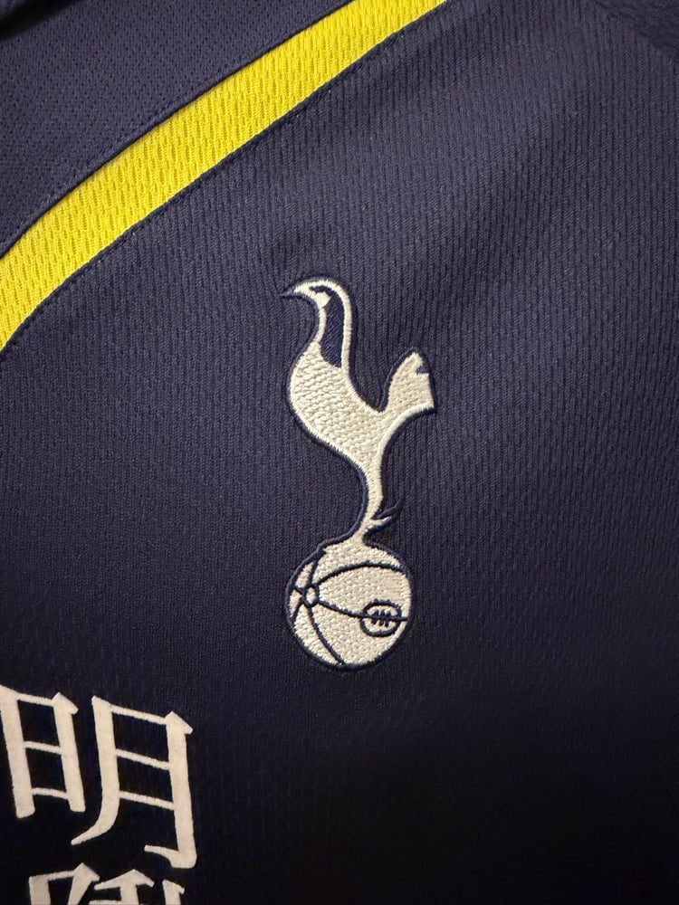 Image of Tottenham Hotspur “DEFOE 18” 2009/10 Away Shirt + PL patches (M)