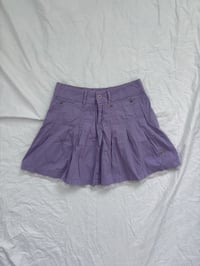 Image 1 of 00s Purple skirt // 34