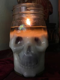 Image 2 of Skull Vibes Soy Candle