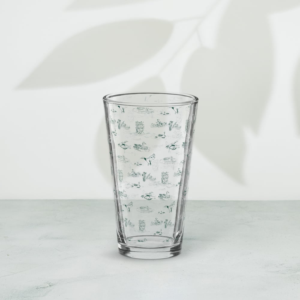All the Ducks I Give Shaker pint glass