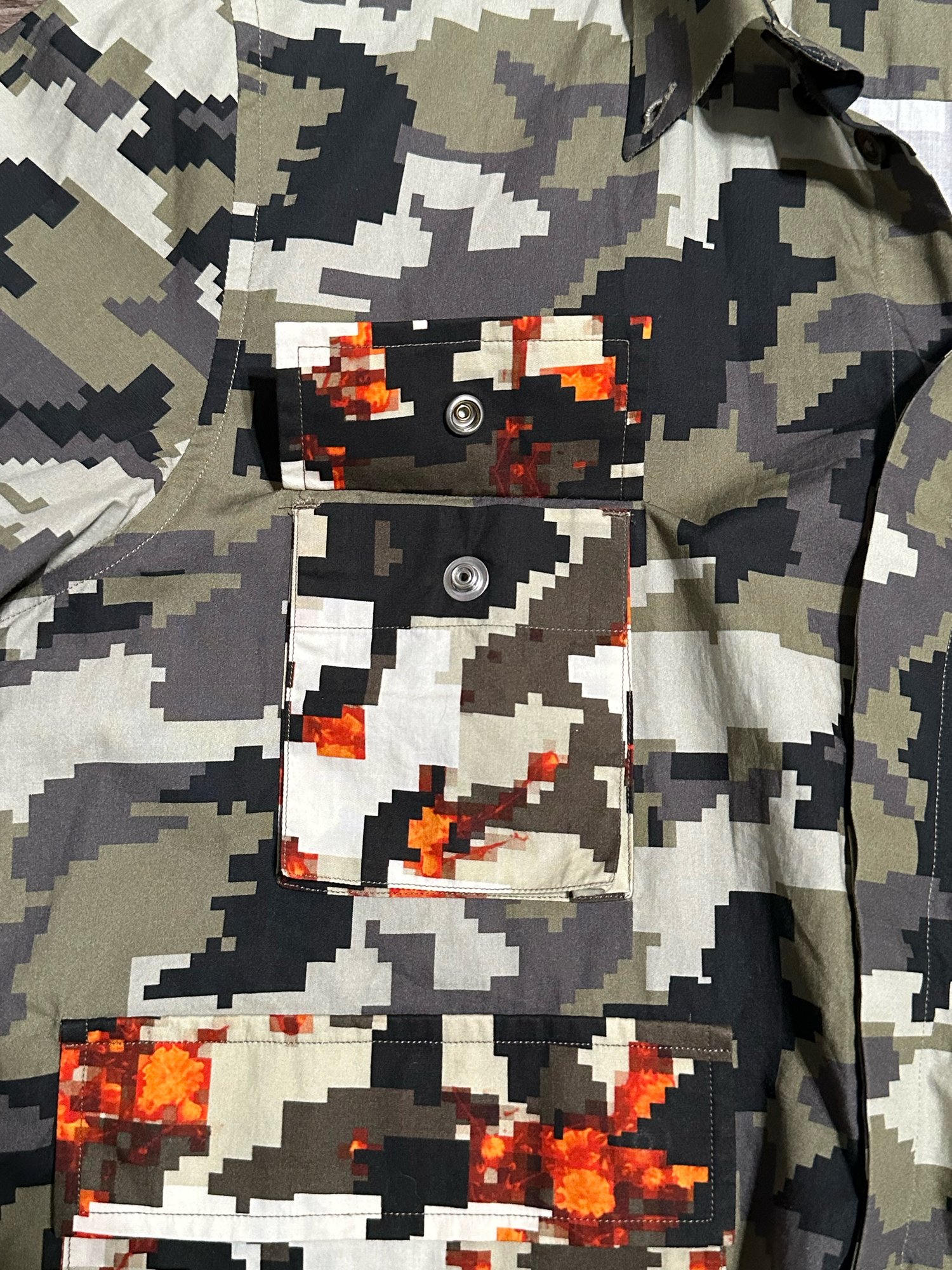 Image of Givenchy Digi Camo Shirt