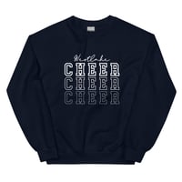 Image 1 of Triple Cheer Unisex Sweatshirt