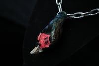 Image 9 of Dead Good taxidermy pheasant head necklace 