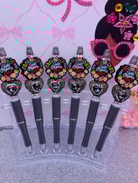 Best Mom  Grey Heart  Pen