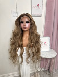 Image 20 of Human hair light brunette  (ready to ship) 
