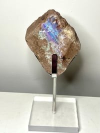 Image 5 of Andamooka Opal Painted Lady Display Piece #2647