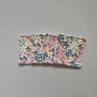 Image 4 of Spring Floral Reusable Makeup Remover Pads (Pack of 4) – Eco Friendly Washable Face Wipes
