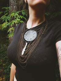 Image 2 of star map necklace