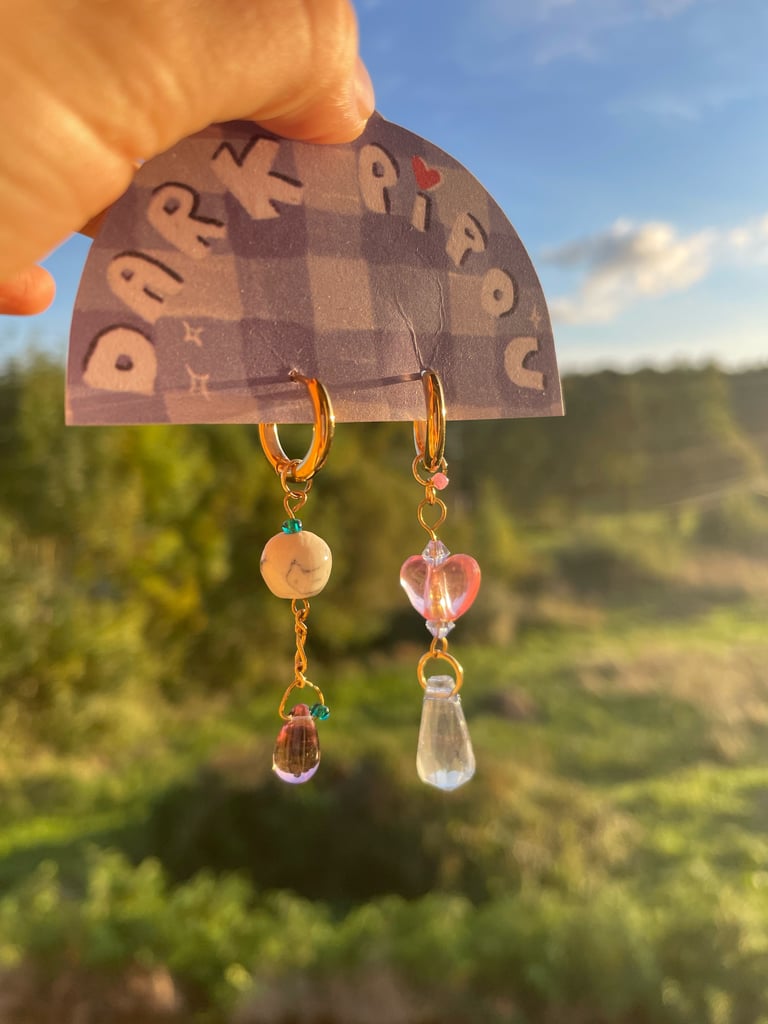 Boucles D'oreilles Rose Image 3