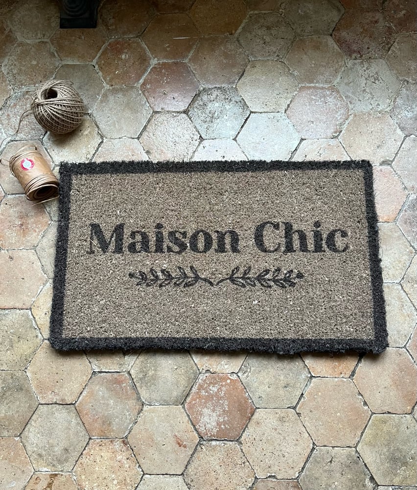 Image of Paillasson Maison Chic  43 x 73 cm