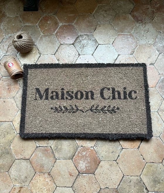 Image of Paillasson Maison Chic  43 x 73 cm