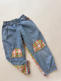 Image 1 of Oilily vintage  jeans check patches size EU 116 