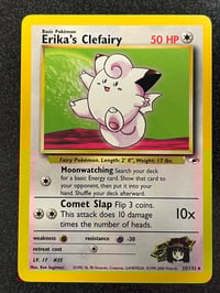 Image 1 of Erika's Clefairy - Gym Heroes Unlimited - Lightly Played
