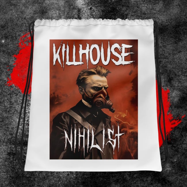 Nihilist Drawstring Bag