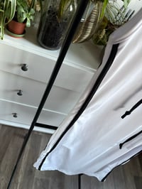 Image 2 of NWT white hoodie dress