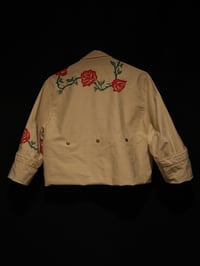 Image 3 of (L) Balisong/Rose Snap Crop Jacket