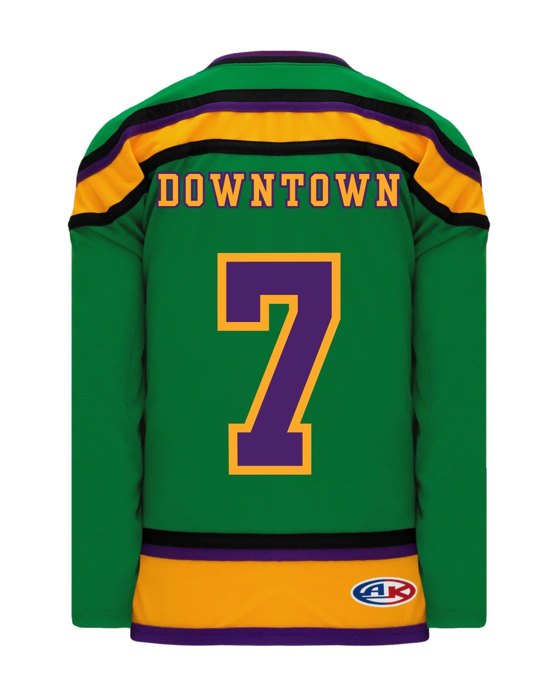 Image of Downtown University 7  (Purple, Green, & Gold)