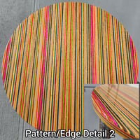 Image 3 of Recycled Skateboard End Table Top | Stool Top | Wall Art Piece