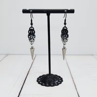 Image 3 of Spiked Full Persian Earrings