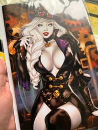Image 2 of Lady Death Pin Ups #1 Steampunk