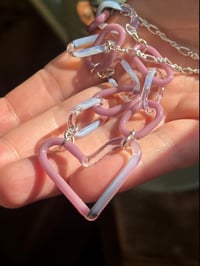 Image 1 of 17" Moonstone x Mauvelous + Sterling Silver Chain Necklace