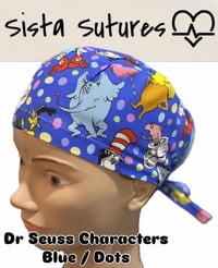 Image 3 of Dr Seuss Scrub Hats