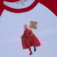 Image 2 of California Raglan Baby Tee 