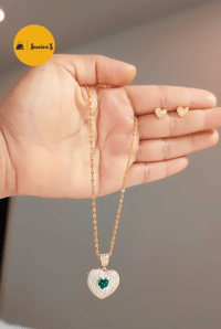 Image 3 of Amaya_ Premium Quality AD Pendant set 