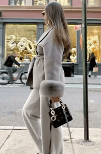 Image 5 of Milan Coat Grey