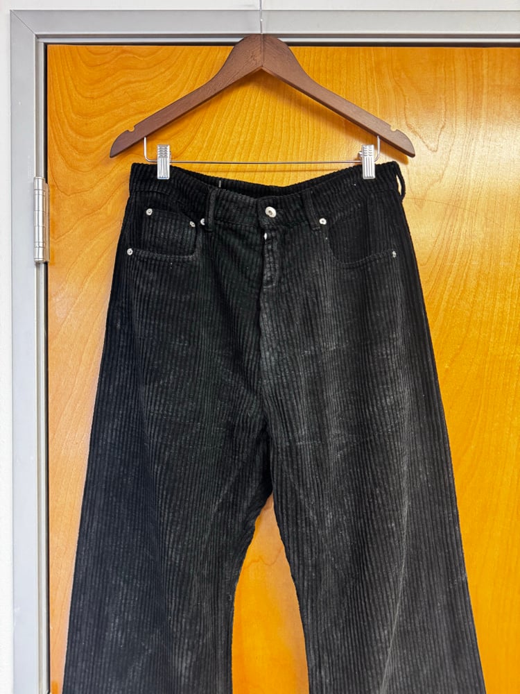Image of Rick Owens Corduroy Geth Cut Pants