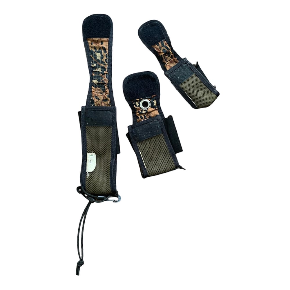 2000s Undercover gfy Green Tactical Pouch Set 