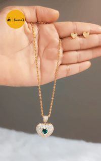 Image 14 of Amaya_ Premium Quality AD Pendant set 