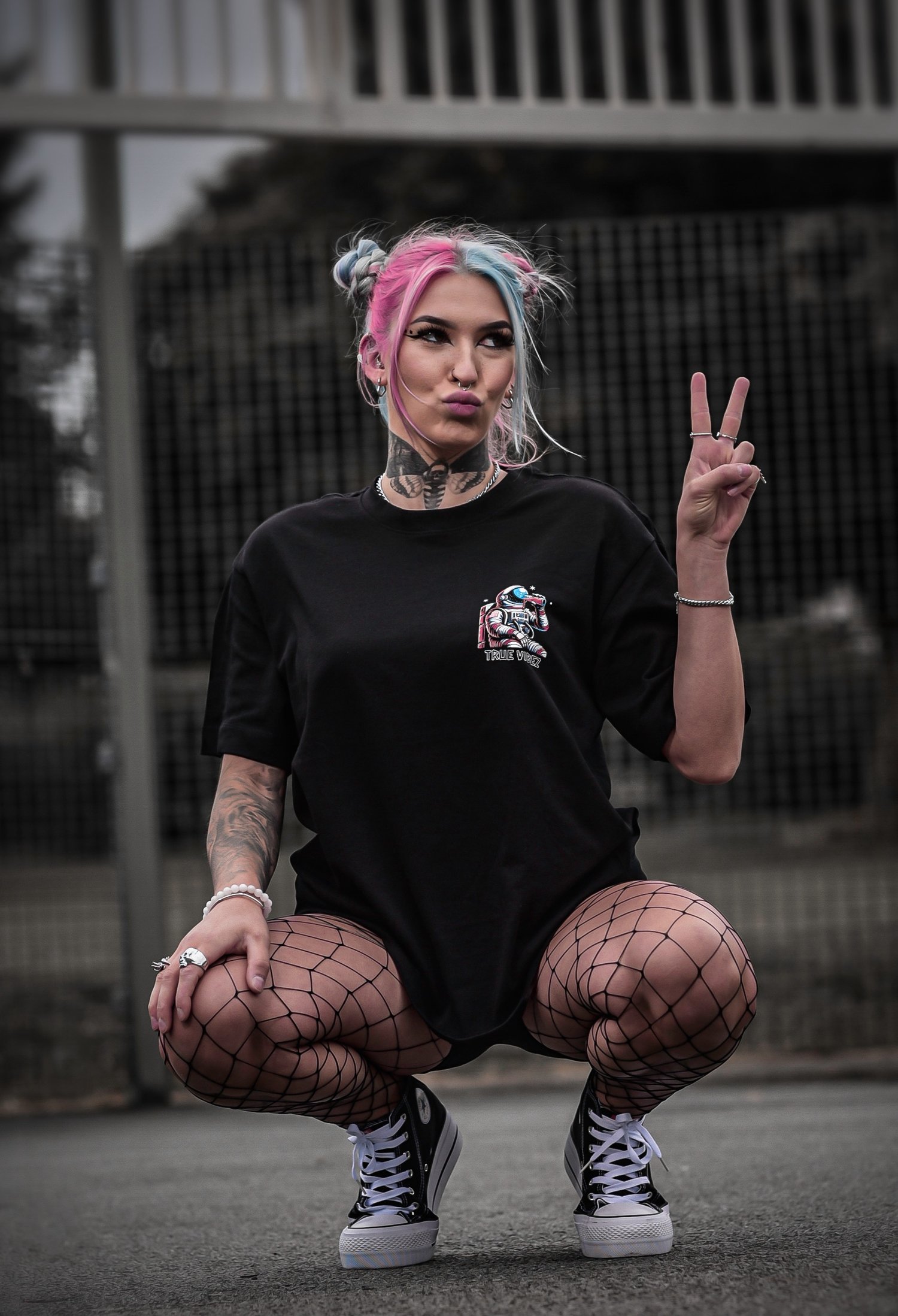 Image of NO SPACE FOR BAD VIBES 