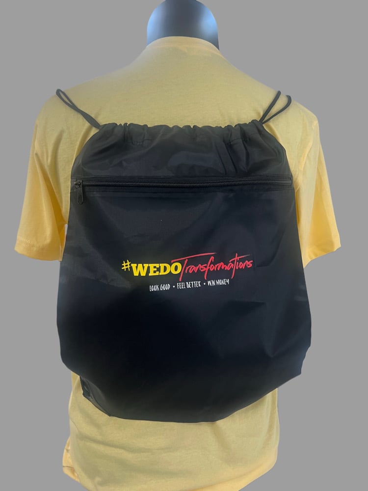 Image of #wedo string bag with zipper