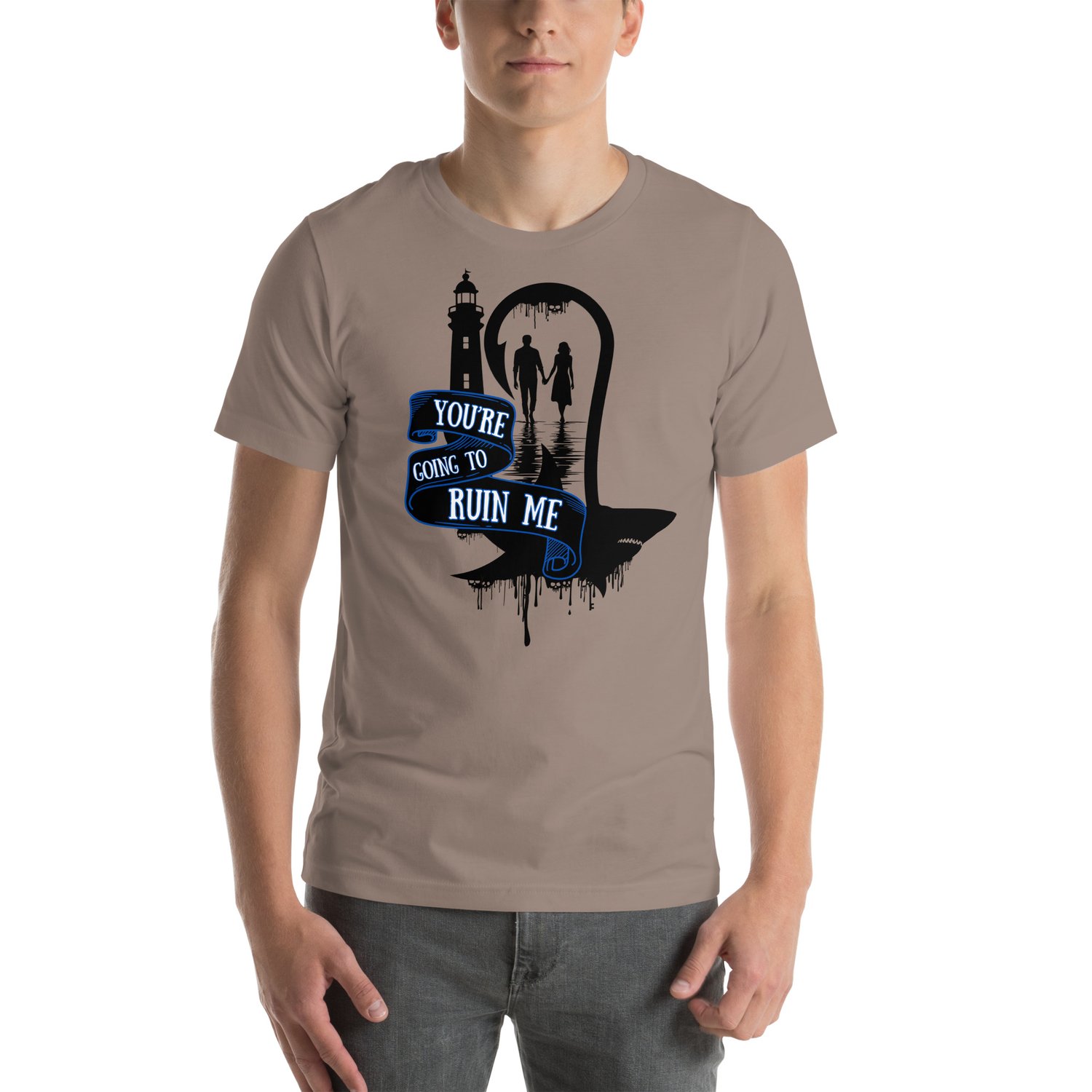 Image of Officially licensed does it hurt you're going to ruin me black Unisex t-shirt