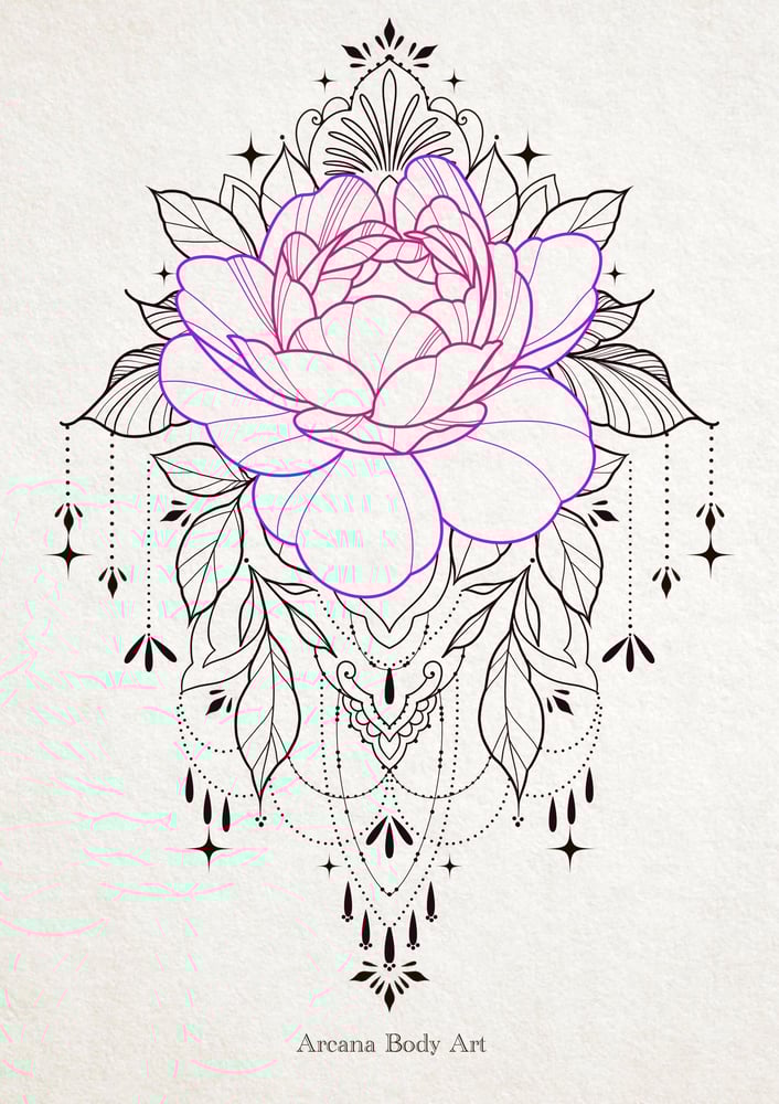 Image of Nebula Pivoine Bijoux 2