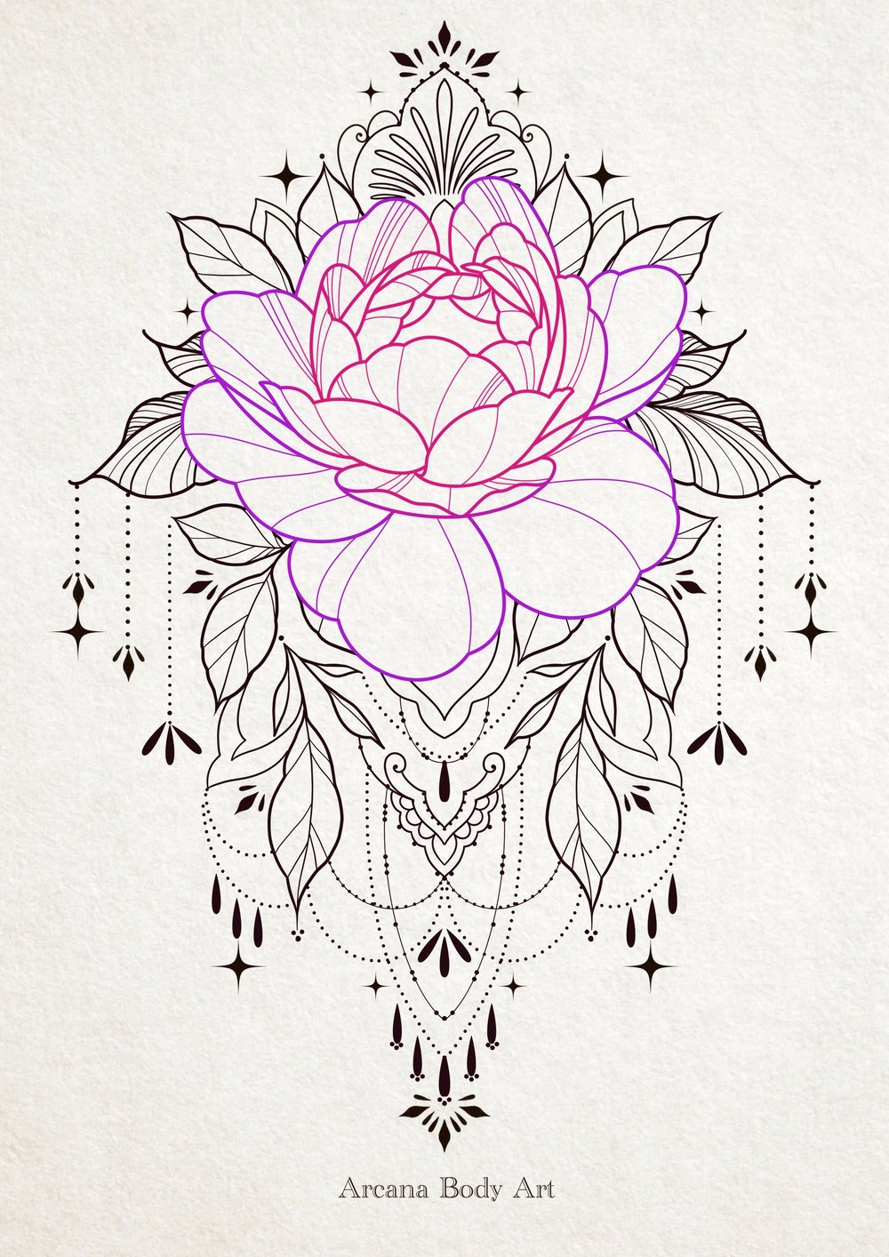 Image of Nebula Pivoine Bijoux 2