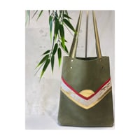 Image 1 of Cabas Galina ⭐️ Vert Sauge