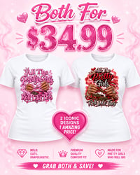 Image 1 of All The Pretty Girls Roll Like This T-shirts