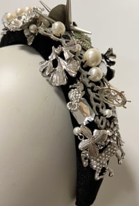 Image 3 of Black embellished headband 