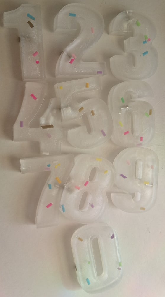 Image of Number 0-9 Magnets