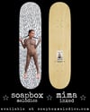 mima "inked" skateboard deck