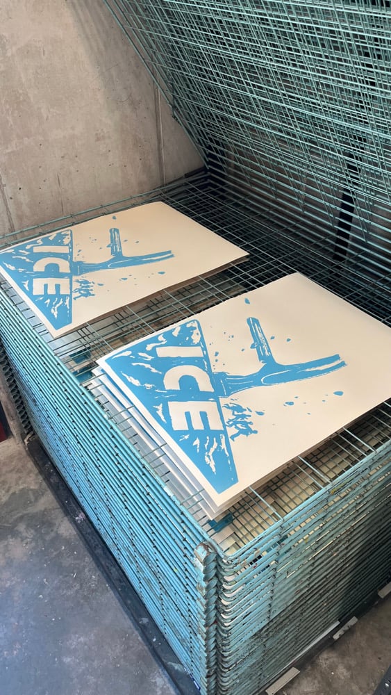 SMASH ICE SILKSCREEN PRINT PREORDER