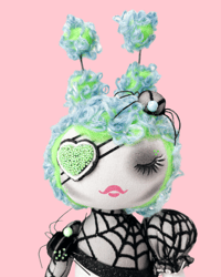 Image 1 of RESERVED FOR REBECCA SPOOKY ART DOLL
