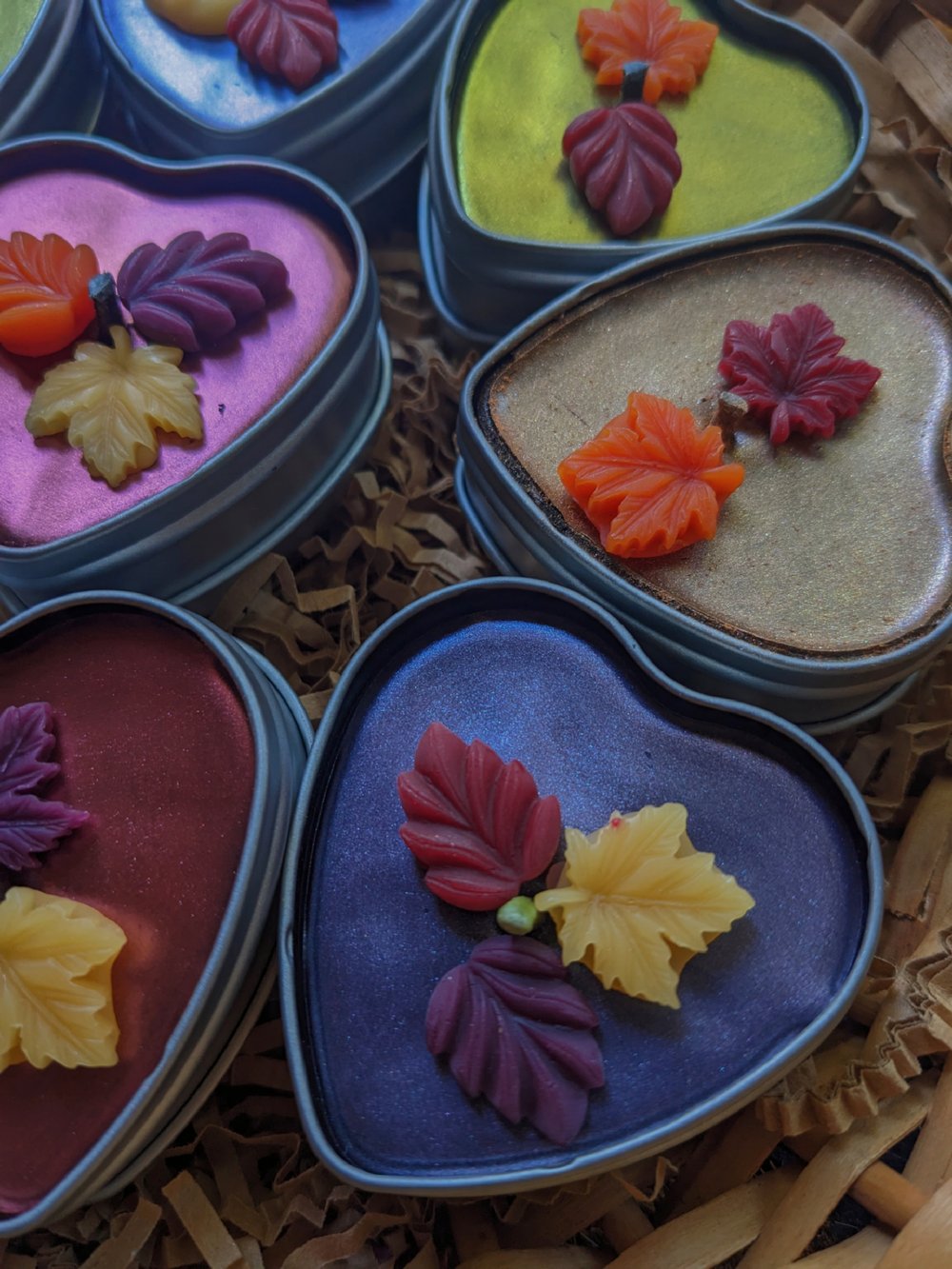 Image of Autumn Wreath Tealights 