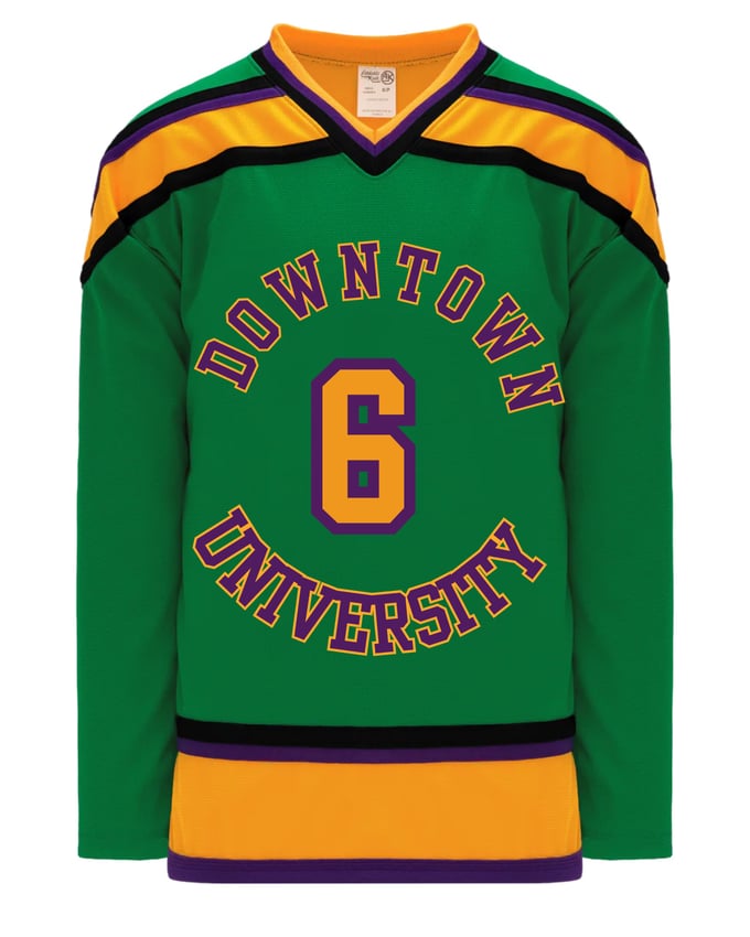 Image of Downtown University 6  (Purple, Green, & Gold)