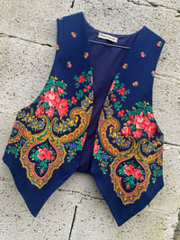 Image 1 of Chaleco feito a man. FOLIADA MARINO. Feito por encarga!