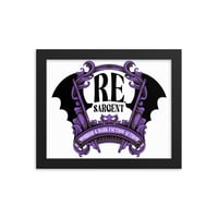 Image 4 of Framed R.E. SARGENT Logo Poster